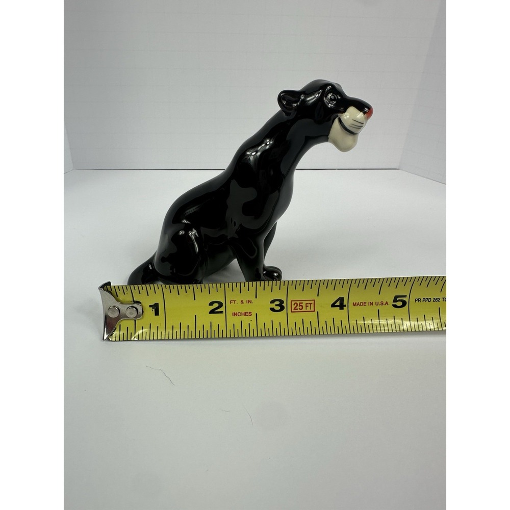 Vintage Disney Bagheera Jungle Book 3.75" Figurine, Black Panther 1960s Japan - Picture 7 of 8